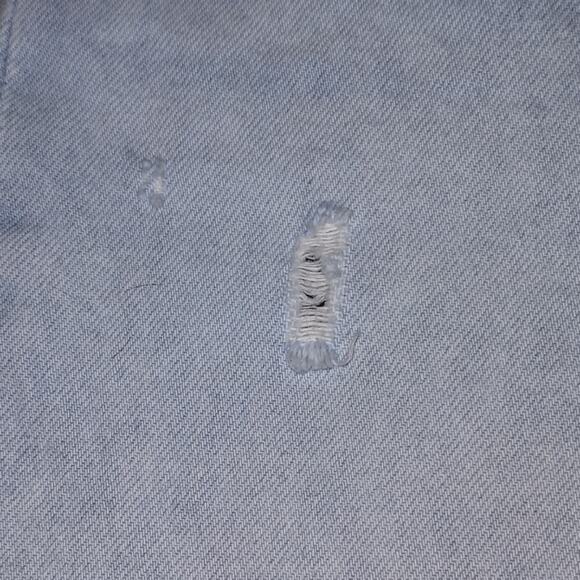 Levi’s 501 Skinny Jeans – Light Wash, Distressed, 100% Cotton (27x28) - Picture 4 of 12